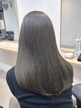 トト 船橋店(toto.) ◇前髪顔周りカットピンクベージュアンブレラカラー船橋