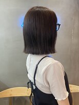 ロンドアジュール 横浜(Lond azur)&nbsp;丸みショートボブ/縮毛矯正/20代30代40代/顔周りカット