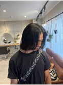 メンズロングボブスタイル