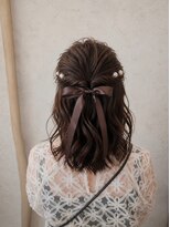ラヌゴ(lanugo)&nbsp;お呼ばれにぴったりゆるふわハーフアップ