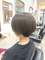 ヘアアンドメイク 心座(hair&make)&nbsp;大人ショート×透明感白髪染め×髪質改善