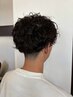 《メンズ》カット＋パーマ（スタイリング剤＋スタイルレクチャー付）￥13500