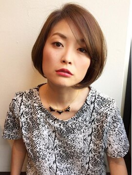 ヘアーエージェ(Hair Etger) HairEtger◆アシンメトリー大人ボブ