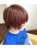 カジュアル前下がりボブ
