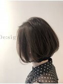 Design 西野 ショートボブ インナーカラースタイル