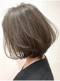 シースルーボブ×ミディアム[Alisha相模大野]