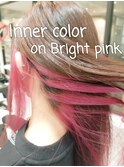 【PURE PLACE×北島】 インナーカラー×鮮やかピンク
