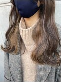 インナーカラー/ベージュ