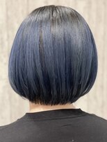アース 二俣川店(HAIR&MAKE EARTH) ミニボブ×ブルーアッシュ
