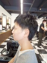 モリゲン フェローシップ レグ(MORIGEN fellowship REGU)&nbsp;ツーブロック　ショート　スクール