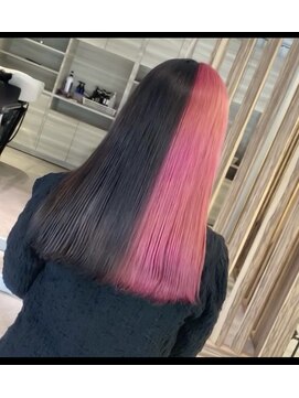 スーク 宜野湾店(suuk) ブラック×ピンク