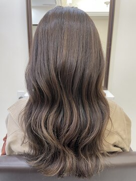 エメ(aimer) 透明感カラー/グレージュ/弘前市