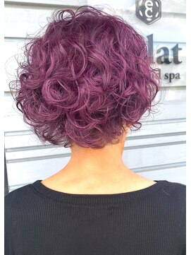 エクラ(eclat) ケアパーマ＆ケアカラー