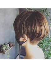 ＊マッシュライン×刈上げショートで個性派スタイルに＊