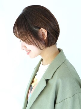 リアン(lien) デザインカラーシルキーベージュ白髪ぼかしハイライト☆自由が丘