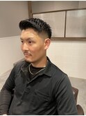 スキンフェード 低め