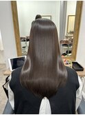 20代 30代 40代 ストレートアッシュベージュ髪質改善大人ボブ