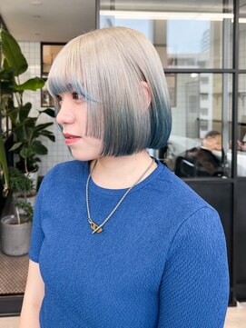 アンドスタイル(&style) &styleケアブリーチデザインブルー