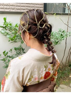 ユウヘアー 本山店(U Hair) 【U Hair】成人式ヘアセット×ニュアンス