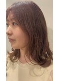 透明感のあるラズベリーピンク