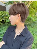 浦和ショートヘアショートカット白髪ぼかし白髪染めボブ40代50代