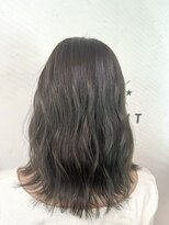 ヘアーアンドスパソシット(HAIR&SPA SOCIT)&nbsp;ブリーチ無しで作る透明感オリーブグレージュ♪