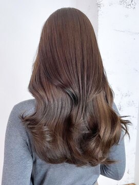 アイティー バイ アルバム 中野店(IT by ALBUM) レイヤーロングエモージュグレージュカラー美髪_ba492751