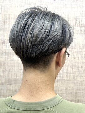 ララ(LALA) シルバー、ケアブリーチ、メンズヘアカラー