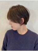 丸みショート