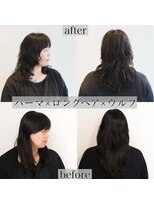 サロン マーニ(salon m ni)&nbsp;パーマ×ウルフ