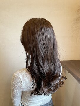 ココカラヘアー ニコ(cococara hair nico) ロング/ゆるまき/オリーブベージュ