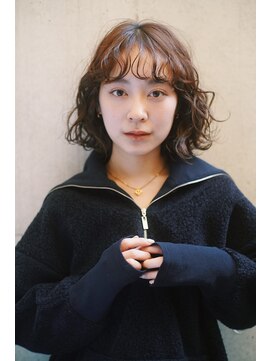 レジュアル(RESSUAL) イメチェンホワイトブロンド外ハネボブ美髪ワイドバング