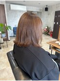 艶カラー外はねスタイル