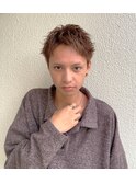 スパイキーショート/メンズ/フェザーパーマ/ベリーショート