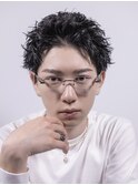 ザクザクスパイキーショートザクザクアップバングショート
