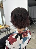 20代30代40代50代◎大人可愛いクセ毛活かしたボブとピンクカラー