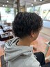 おしゃれ度アップ！！メンズパーマ+カット