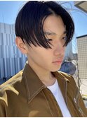 メンズヘア◎韓国マッシュ◎ツーブロックショートセンターパート