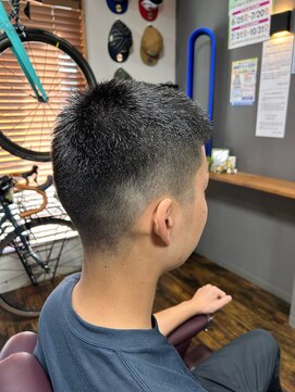 ホマレ(HOMARE) 坊主フェードスタイル