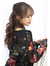 ヘアリゾート ブーケ(hair+resort bouquet) 20代30代40代○ロングヘアアレンジ○透明感カラー○小顔ヘア