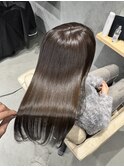 オリーブベージュ＋最高級髪質改善トリートメント