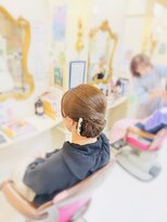 美容室 ティンカーベル 着物ヘア