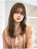 《CODE.LINE》セミロングザクザクレイヤー