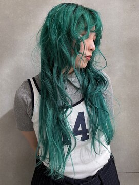 オーダーワン(OORDER1) ブルーカラー/レイヤーカット