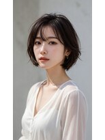 コートフィールエー(CO_T feel.a)&nbsp;大人上品なボブ。清潔感と品格を両立。