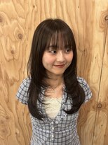 ルーンバイアンツ 茅ヶ崎北口店(Lune. by ANT'S)&nbsp;ワンホンレイヤー/ミルクティーブロンド/ダークブルー
