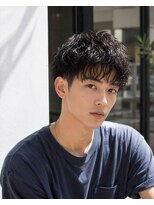 MEN's Baguz  MEN'Sカット/ MEN'Sパーマ/ MEN'Sカラー&nbsp;韓国風無造作ウェーブマッシュメンズパーマヘアスタイル