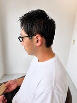 メンズカット バイ ソイクフ(メンズカット by SOY-KUFU)&nbsp;アップバング短髪ソフトモヒカン短髪メンズ/東伏見