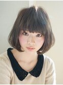 airクリープパーマで艶感アップなグロスボブ