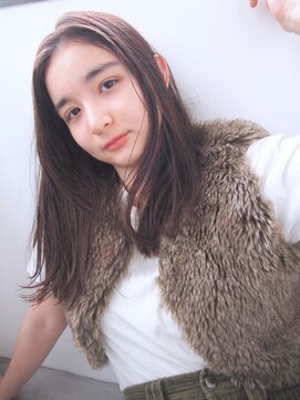 コス(kos) コスメストレートパーマ＊センターパート